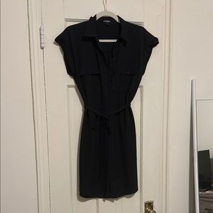 Express Black Mini Dress